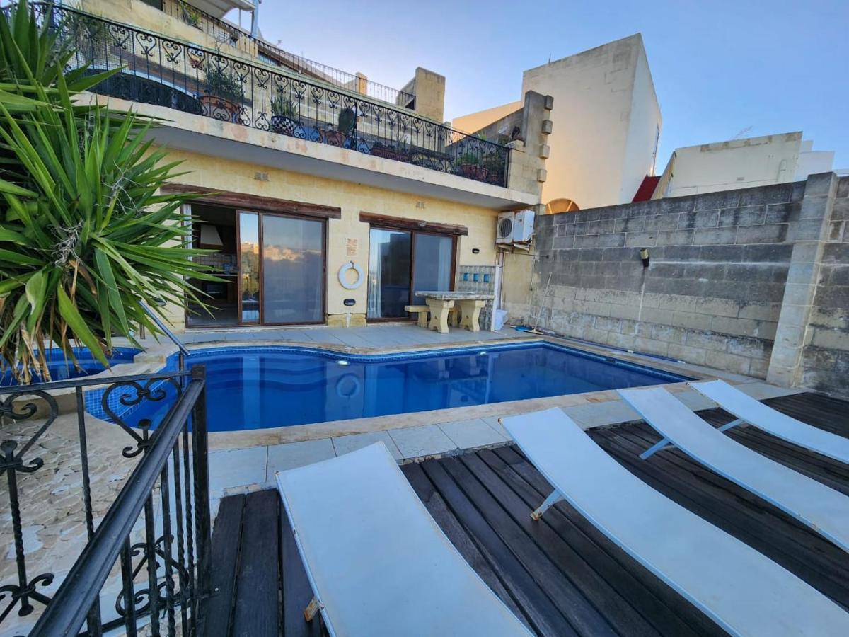Gozo Pool And Views, Sleeps 4 With Private Bathroom Ghajn il-Kbira (Gozo) Exteriér fotografie